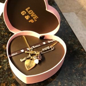 juicy couture necklace with cute juicy clasp